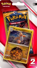 Pokemon 2-Mini Pack Checklane Blister - Dragonite Promo
